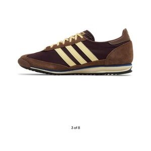 adidas sl72 brown and yellow